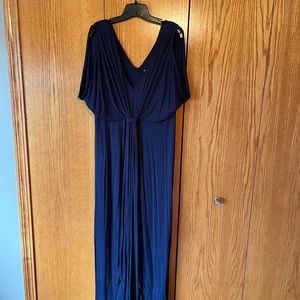 Navy Maxi dress